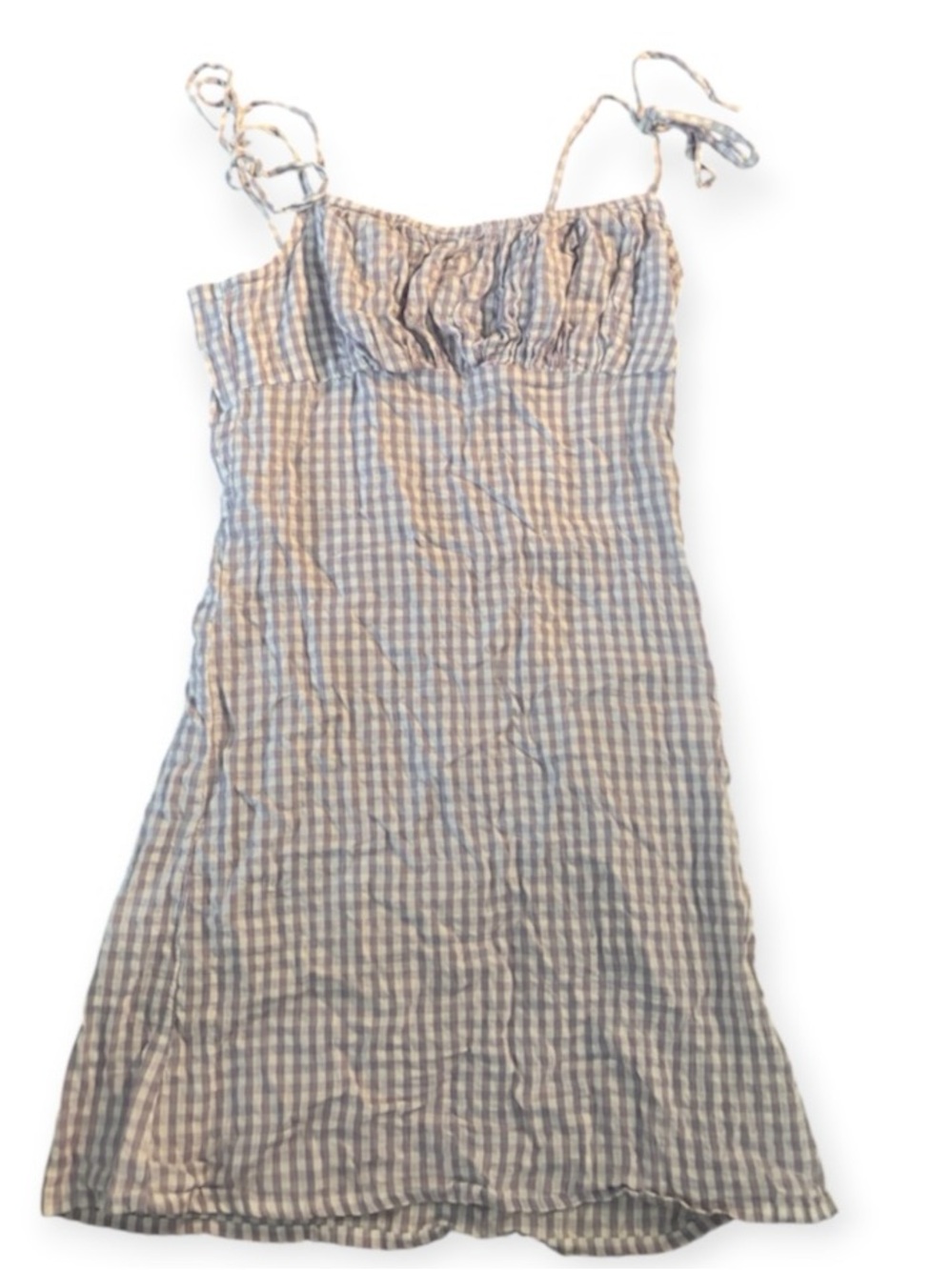 Full Tilt | Light Purple Gingham
Sundress | Size XS
